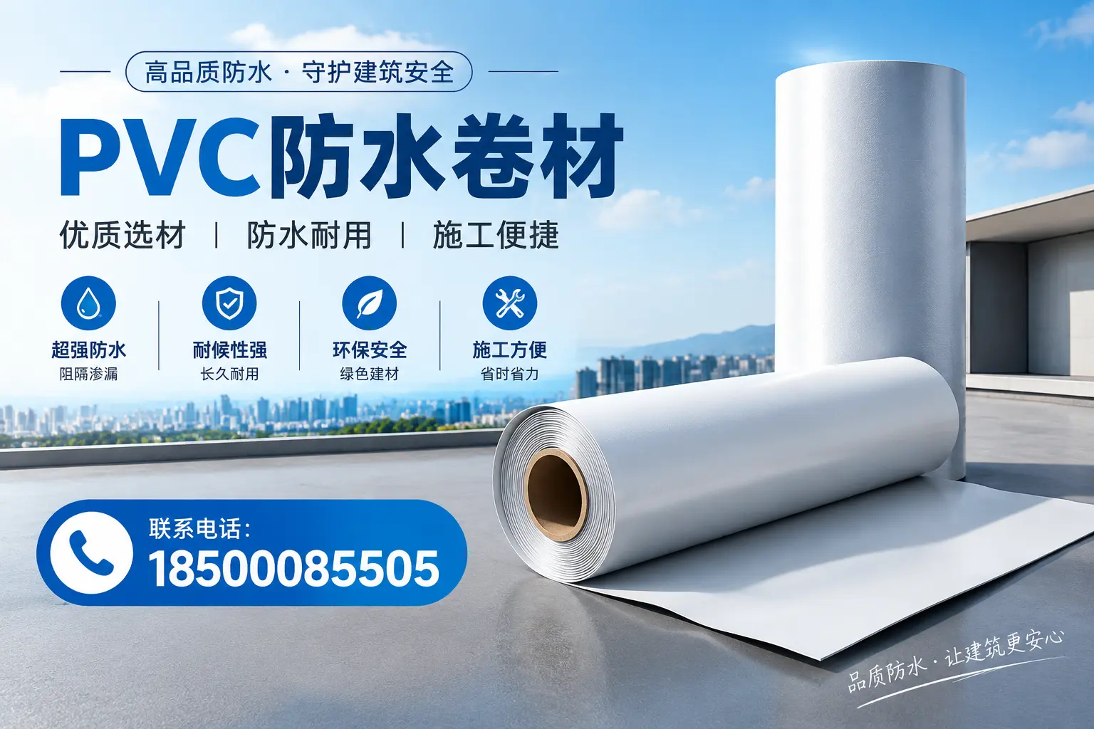 如何评估PVC防水卷材的性价比?广元消费者必读